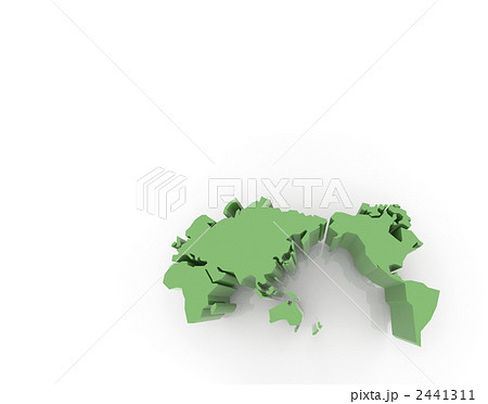大陸 世界マップ 世界地図のイラスト素材