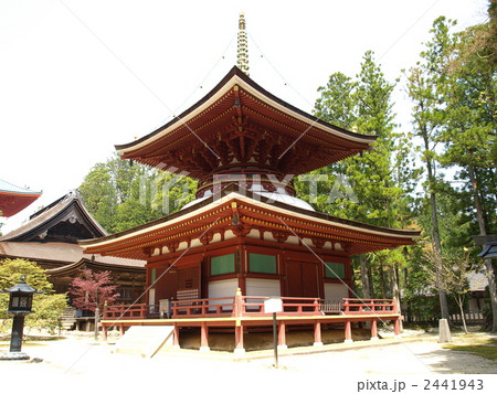 世界遺産「高野山金剛峯寺・壇場伽藍の東塔」 2441943