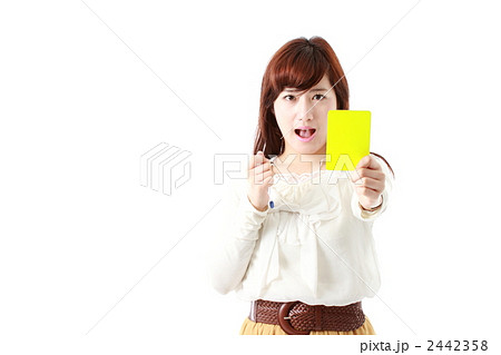 イエローカードと女性 イエローカードと女性 2442358