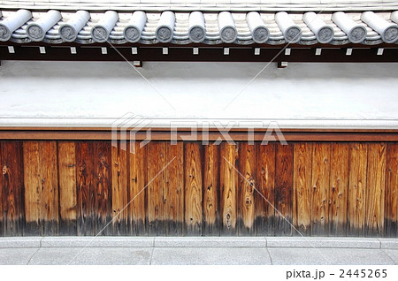 板張漆喰塀 2445265