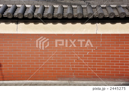煉瓦築地塀 2445275