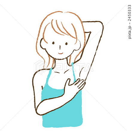 脇を出す女性 2450333