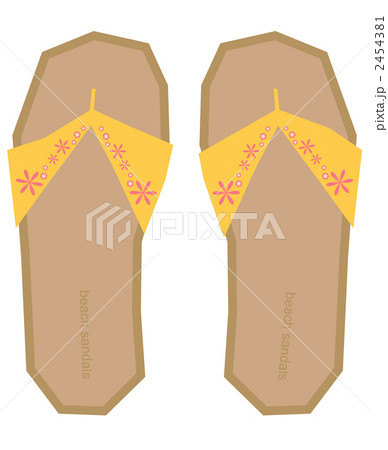 サンダル(黄色) 2454381