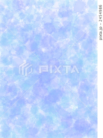水彩の背景(青色) 2454986