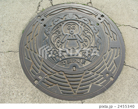 日間賀島のマンホール 2455340