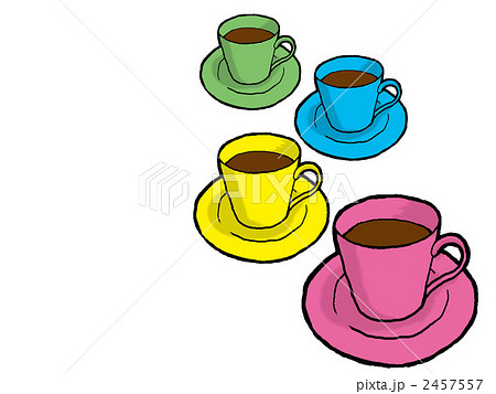 コーヒーカップのイラスト素材