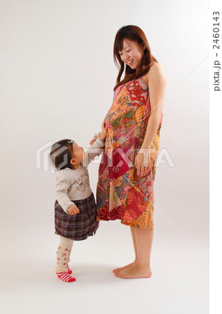 1歳のお姉ちゃんとマタニティフォト 2460143