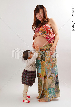 1歳のお姉ちゃんとマタニティフォト 2460156