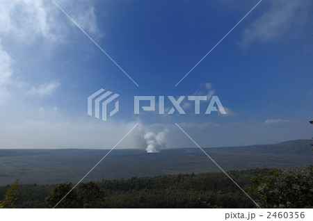 87495　ハワイ島　ハワイ火山国立公園　キラウエアカルデラ 2460356