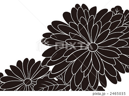 和柄 日本文様 花のイラスト素材 和柄 日本文様 花のイラスト素材