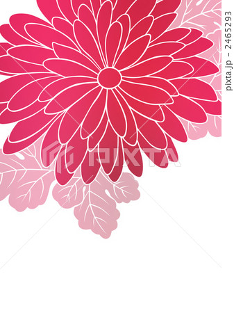 和柄 日本文様 花のイラスト素材