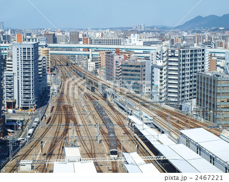 JR博多シティの列車展望スペースより JR博多シティの列車展望スペースより 2467221