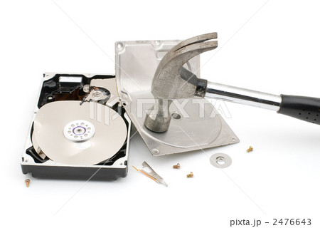破壊したハードディスク 2476643