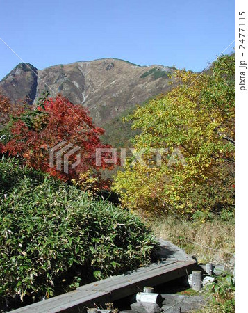 鏡池畔より抜戸岳 2477115