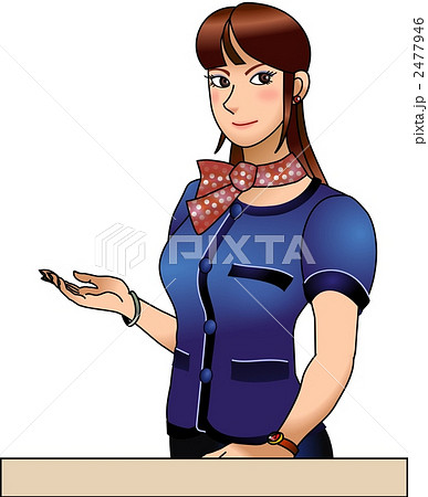 受付・女性・案内 2477946