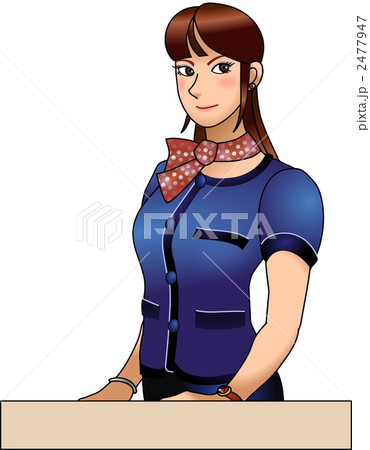 受付・女性・認識 2477947