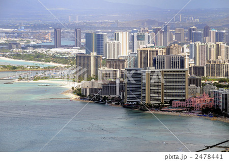 87668 オアフ島 ダイヤモンドヘッドからワイキキ 87668 オアフ島 ダイヤモンドヘッドからワイキキ 2478441