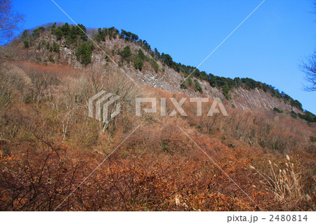 奈良県曽爾村の屏風岩 奈良県曽爾村の屏風岩 2480814