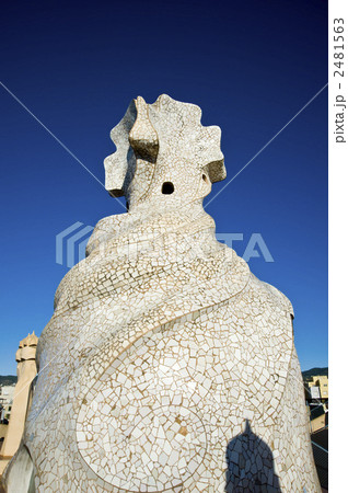 カサ・ミラ　屋上の造形 2481563