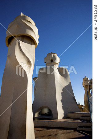 カサ・ミラ　屋上の造形 2481583