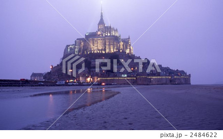 モンサンミッシェル サン・マロ湾より モンサンミッシェル サン・マロ湾より 2484622