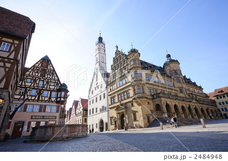 ドイツ ローテンブルク マルクト広場 ドイツ ローテンブルク マルクト広場 2484948