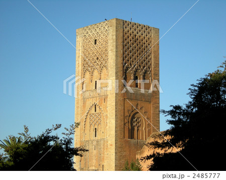 モロッコの首都ラバトにあるハッサンの塔 モロッコの首都ラバトにあるハッサンの塔 2485777