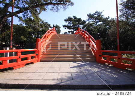 住吉神社　住吉大社　反り橋 2488724