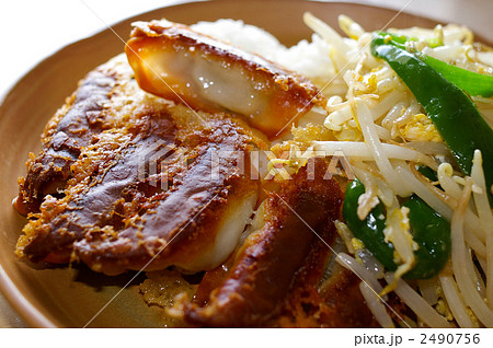 餃子とモヤシ炒め 2490756