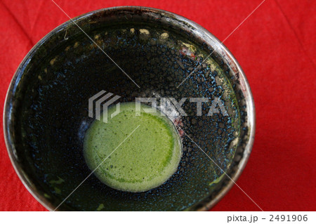抹茶茶碗　上から 2491906
