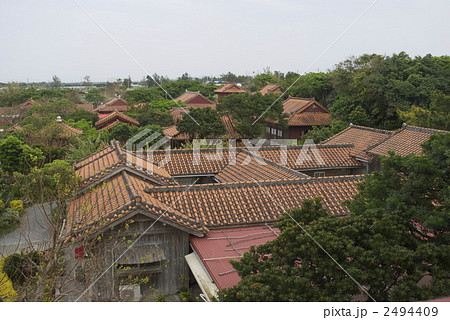 体験型レジャー施設 むら咲むらを上からのぞむ 体験型レジャー施設 むら咲むらを上からのぞむ 2494409