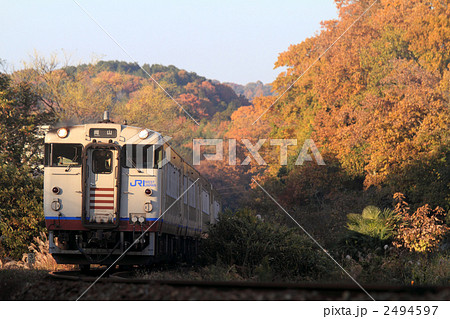 津山線キハ４０ 2494597