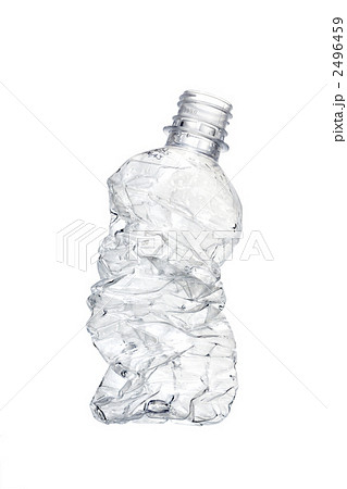 Legs Crush Plastic Bottle On Roadplastic Stock Photo 1552319741