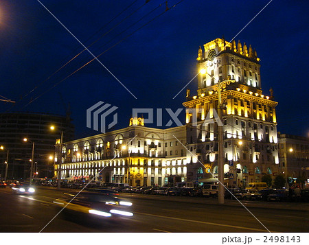 ベラルーシ ミンスクの夜景 2498143