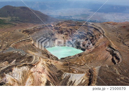 阿蘇中岳航空写真 2500070
