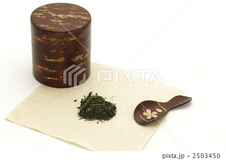 お茶と茶筒 お茶と茶筒 2503450
