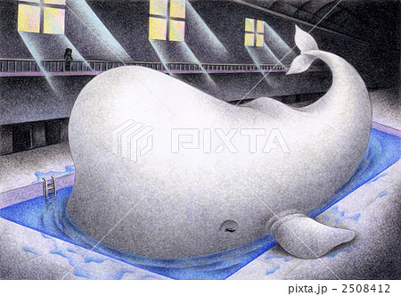 Sfイラスト 鯨が見る夢のイラスト素材