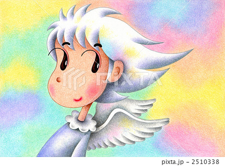 天使のイラスト - 虹色天使のイラスト素材 [2510338] - PIXTA