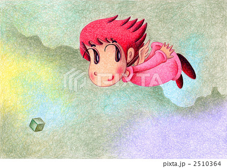 天使のイラスト - 空中散歩 2510364