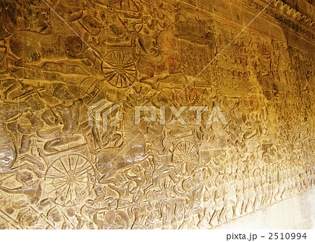 アンコール・ワット遺跡のレリーフ 2510994