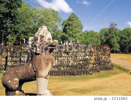 アンコール・トム遺跡のライ王のテラス 2511062