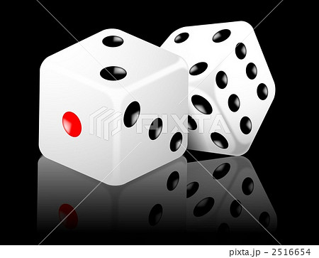 サイコロ背景黒 サイコロ背景黒 2516654