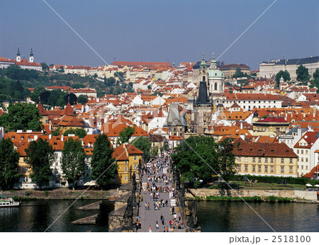 プラハのカレル橋 プラハのカレル橋 2518100