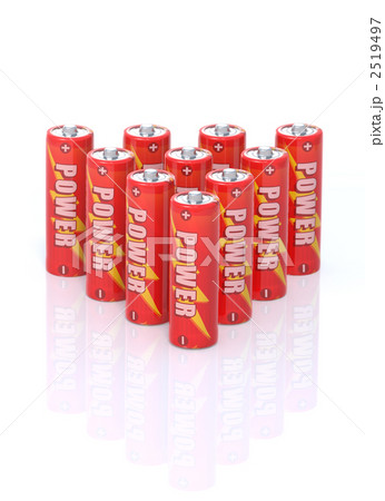 乾電池10本（3DCG） 2519497