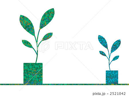 植物 観葉植物 植木のイラスト素材