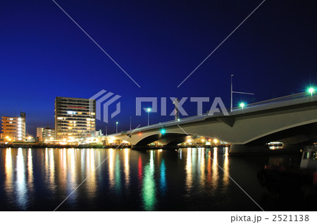 柳都大橋夜景  2521138