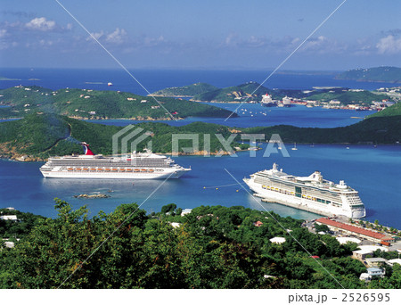 セント・トーマス島のカリブ海クルーズ船 2526595