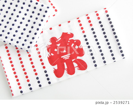 てぬぐい【祭】【白背景・シンプル】　 2539271