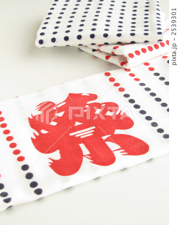 てぬぐい【祭】【白背景・シンプル】　 2539301