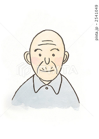 笑顔のシニア男性 2541049